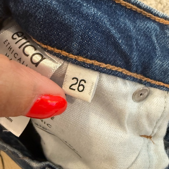 ETICA Tia Vintage Straight Crop Jeans in size 26 - Picture 8 of 11
